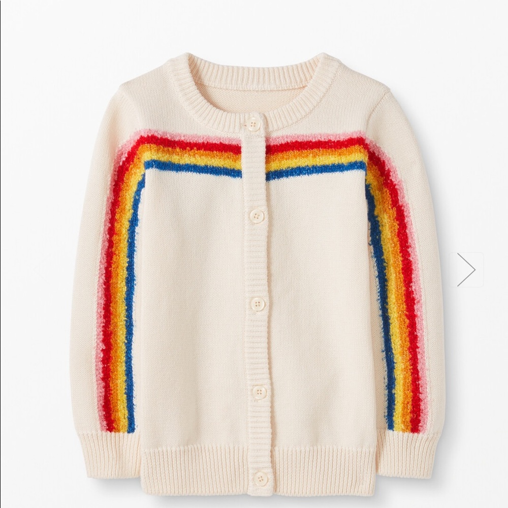 NWT Hanna Andersson rainbow cardigan 🌈